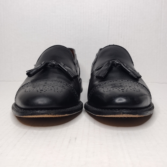 Allen Edmonds Jermyn Men's Leather Slip On Tassel Cap Toe Loafers Shoes Size10.5 - Picture 5 of 15